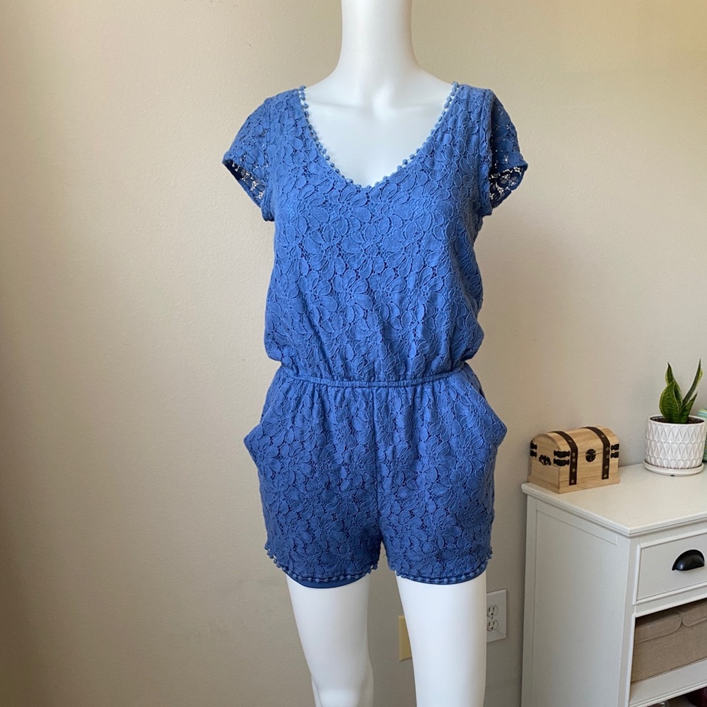 LC Blue Romper